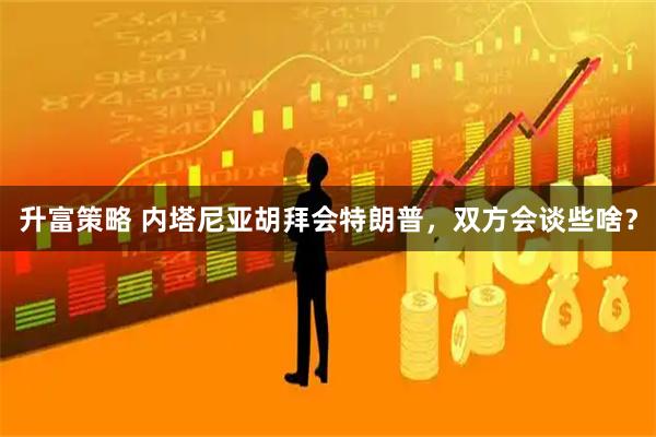 升富策略 内塔尼亚胡拜会特朗普，双方会谈些啥？